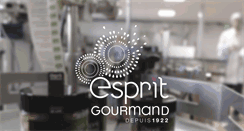 Desktop Screenshot of espritgourmand.com