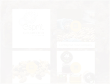 Tablet Screenshot of espritgourmand.com